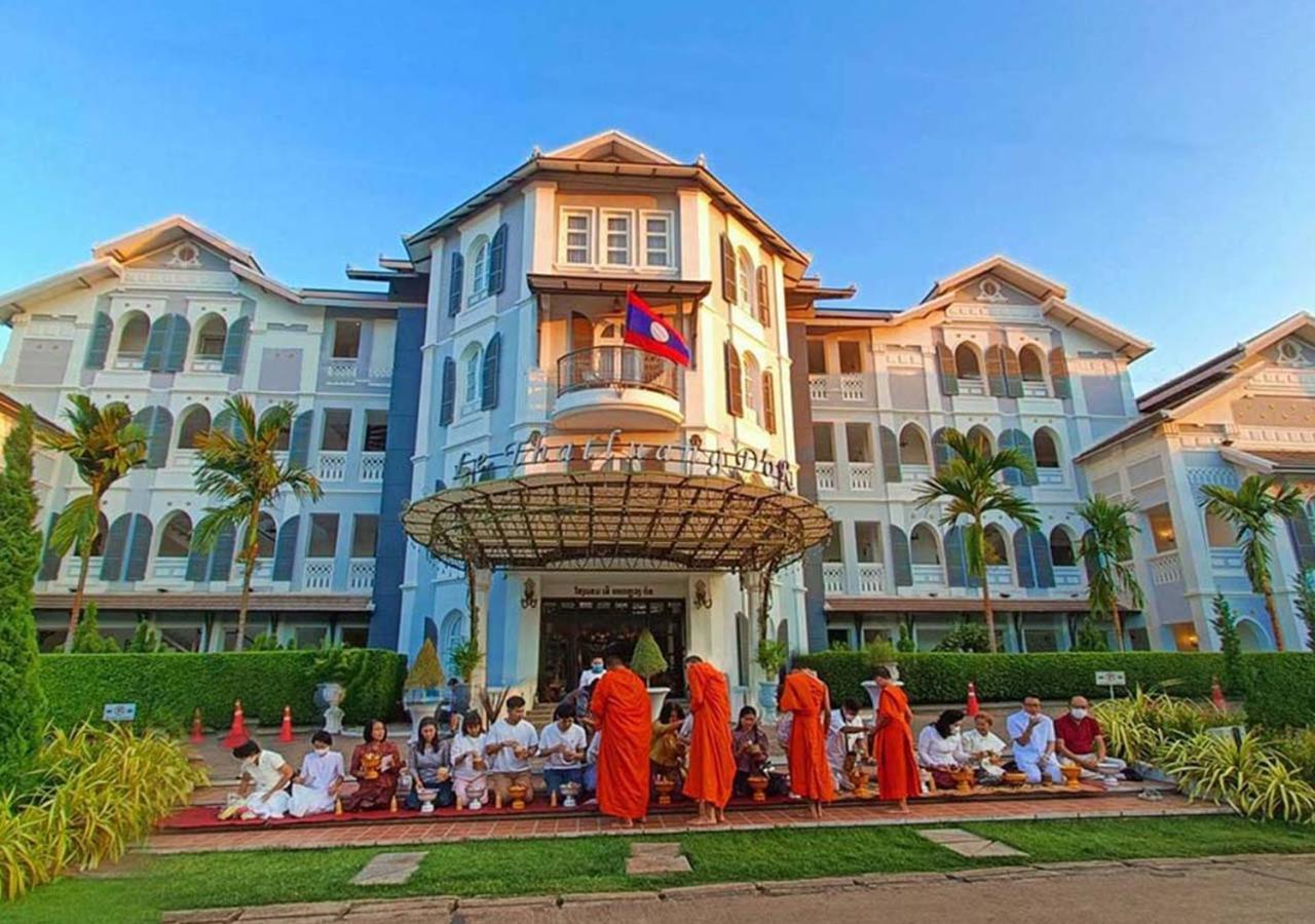 Le Thatluang D'Or Boutique Hotel Vientiane Esterno foto