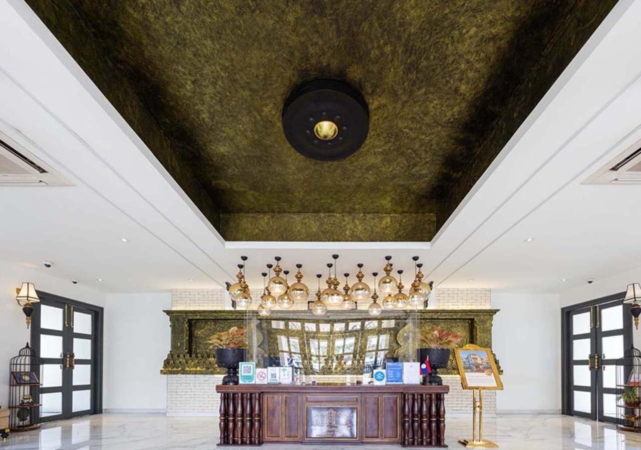 Le Thatluang D'Or Boutique Hotel Vientiane Esterno foto