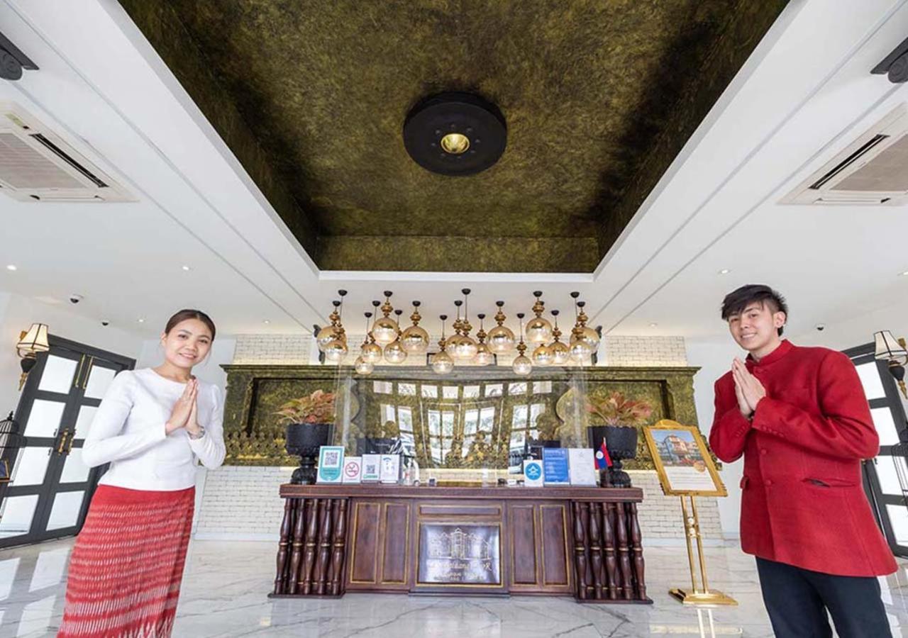 Le Thatluang D'Or Boutique Hotel Vientiane Esterno foto