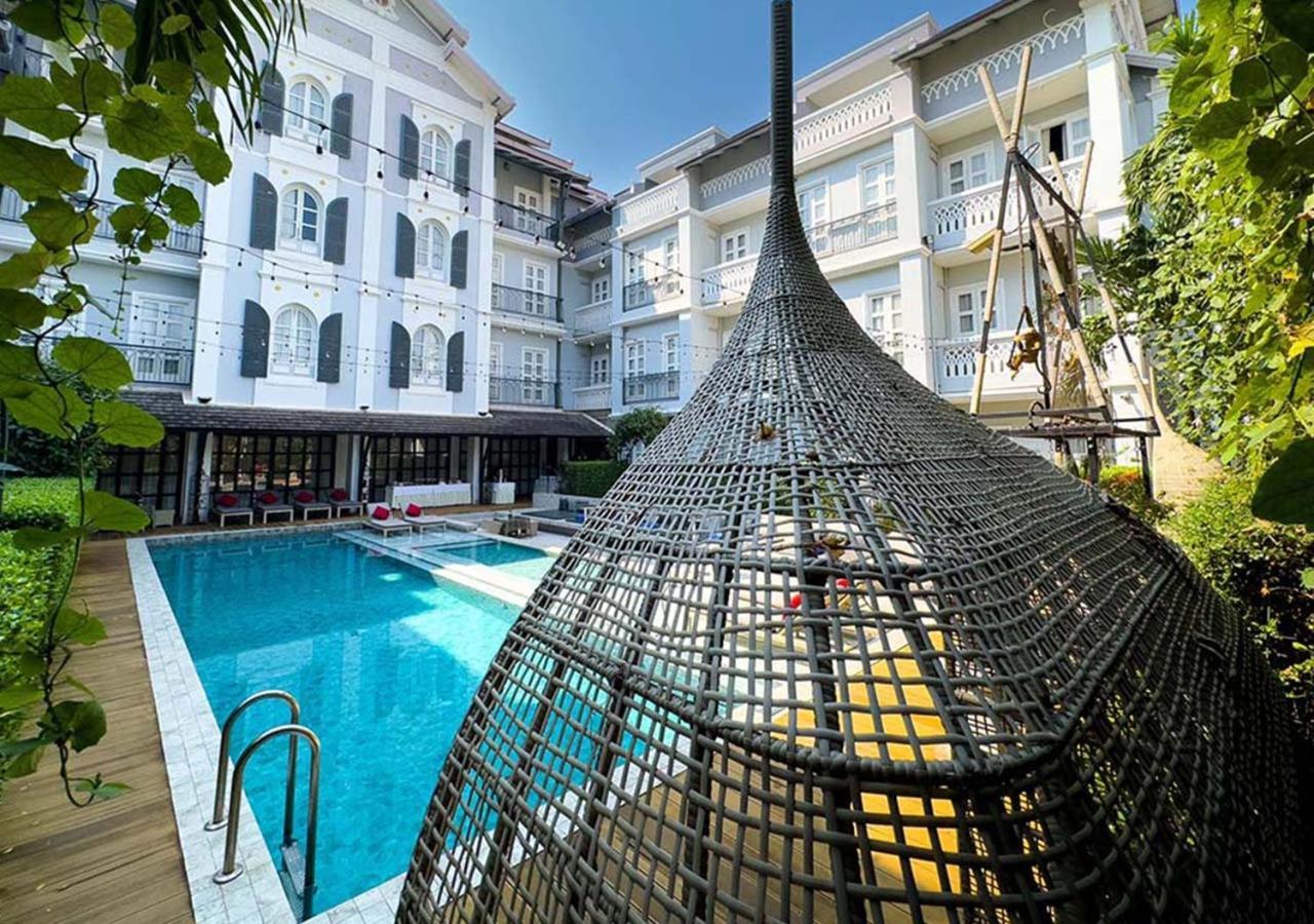 Le Thatluang D'Or Boutique Hotel Vientiane Esterno foto